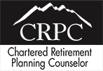 Chartered Retirement Planning Counselor Logo